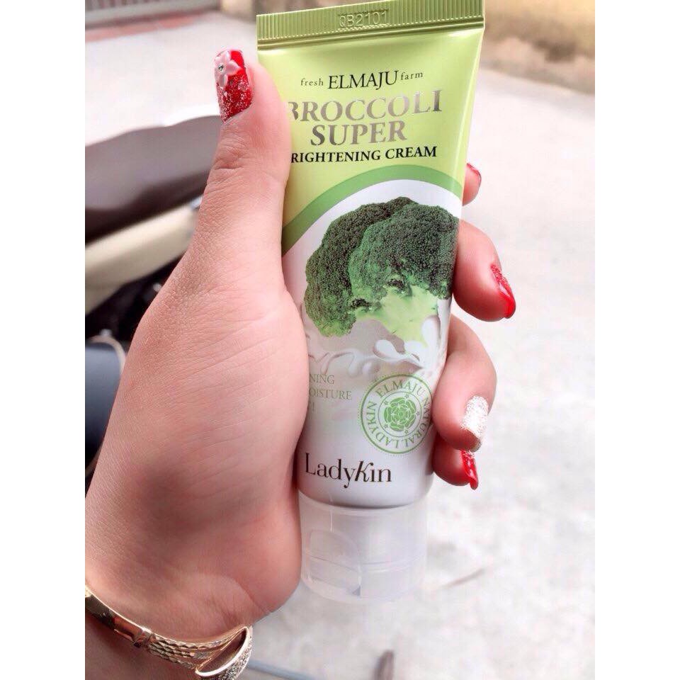 Kem làm trắng da Bông Cải Xanh Ladykin Broccoli super brightening cream