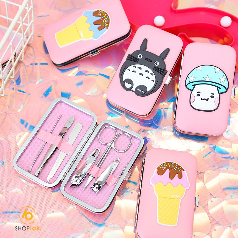 Bộ dụng cụ bấm móng tay đa năng 6 món