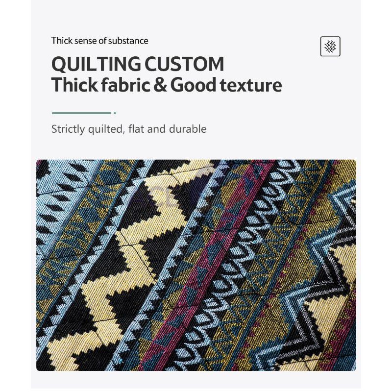 Thảm trải dã ngoại họa tiết thổ cẩm Naturehike-NH20FCD04