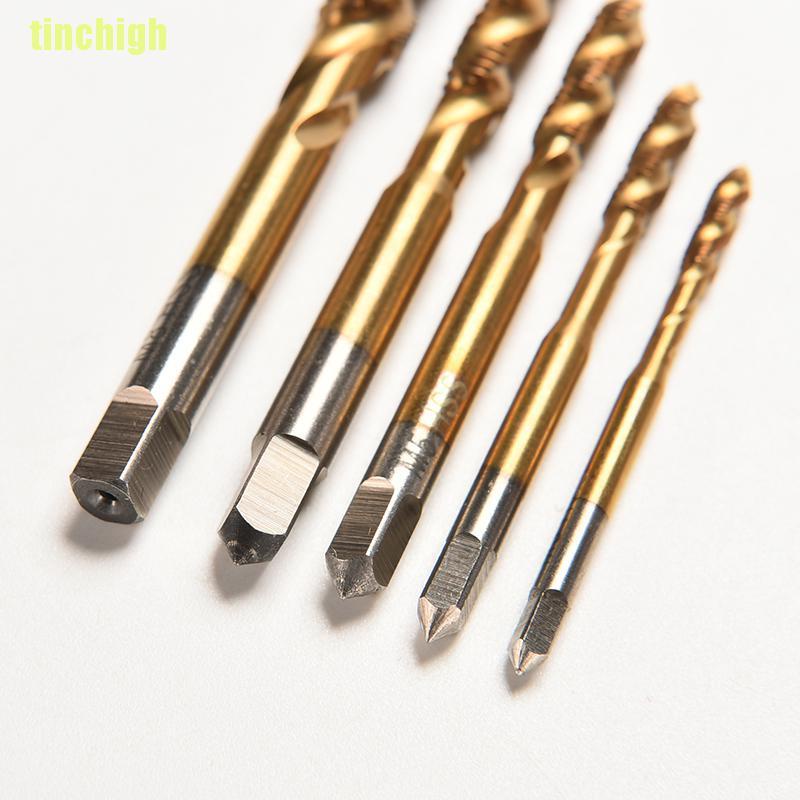 Bộ Mũi Khoan Xoắn Ốc Bằng Thép Tốc Độ Cao M3 M4 M5 M6