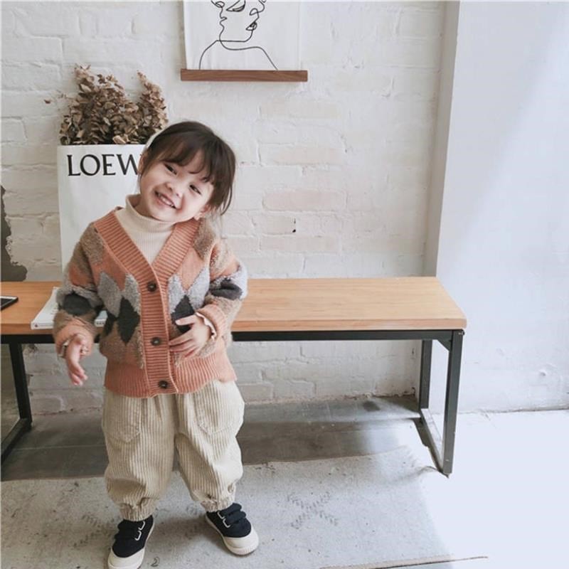 Quần Dài Nhung Thời Trang Mùa Thu Hàn Quốc Dành Cho Trẻ Nhỏ