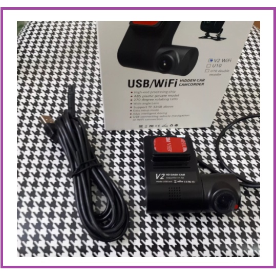 TẶNG THẺ NHỚ 32GB.V2 WIFI Camera Hành Trình Màn Hình Android,XEM VIDEO TRÊN ĐIỆN THOẠI. CAM HÀNH TRÌNH Ô TÔ KẾT NỐI WIFI | BigBuy360 - bigbuy360.vn