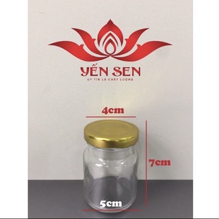 Combo 20 hủ thuỷ tinh chưng yến 70ml/loại 1