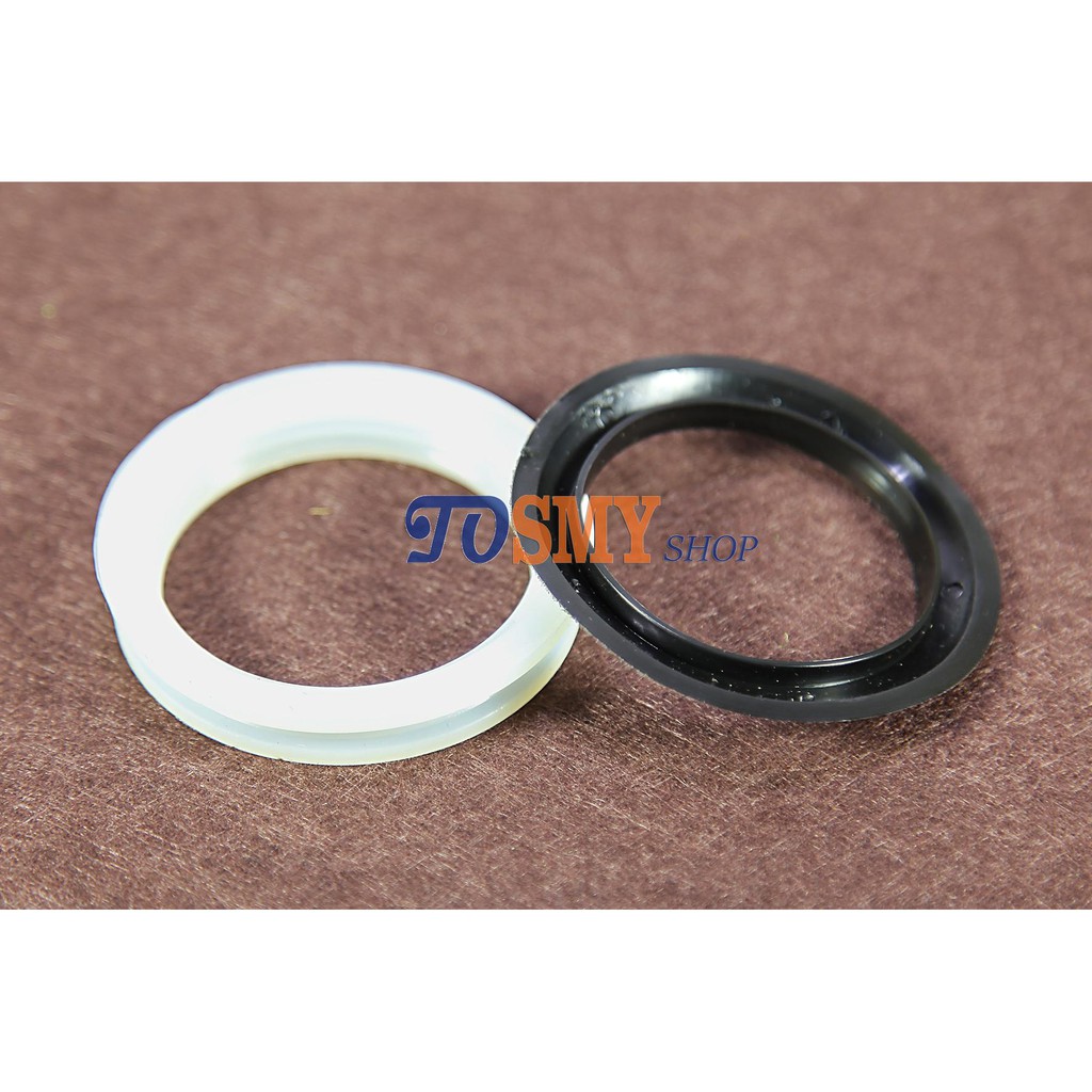 Bộ ron  silicon ống thủy tinh phi 58 + ron cao su chắn bụi dùng cho máy nước nóng năng lượng mặt trời.