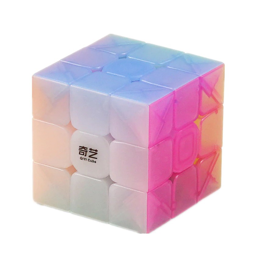 Đồ chơi Rubik Jelly Thạch Anh Qiyi 3x3 - rubik chính hãng chất lượng quốc tế