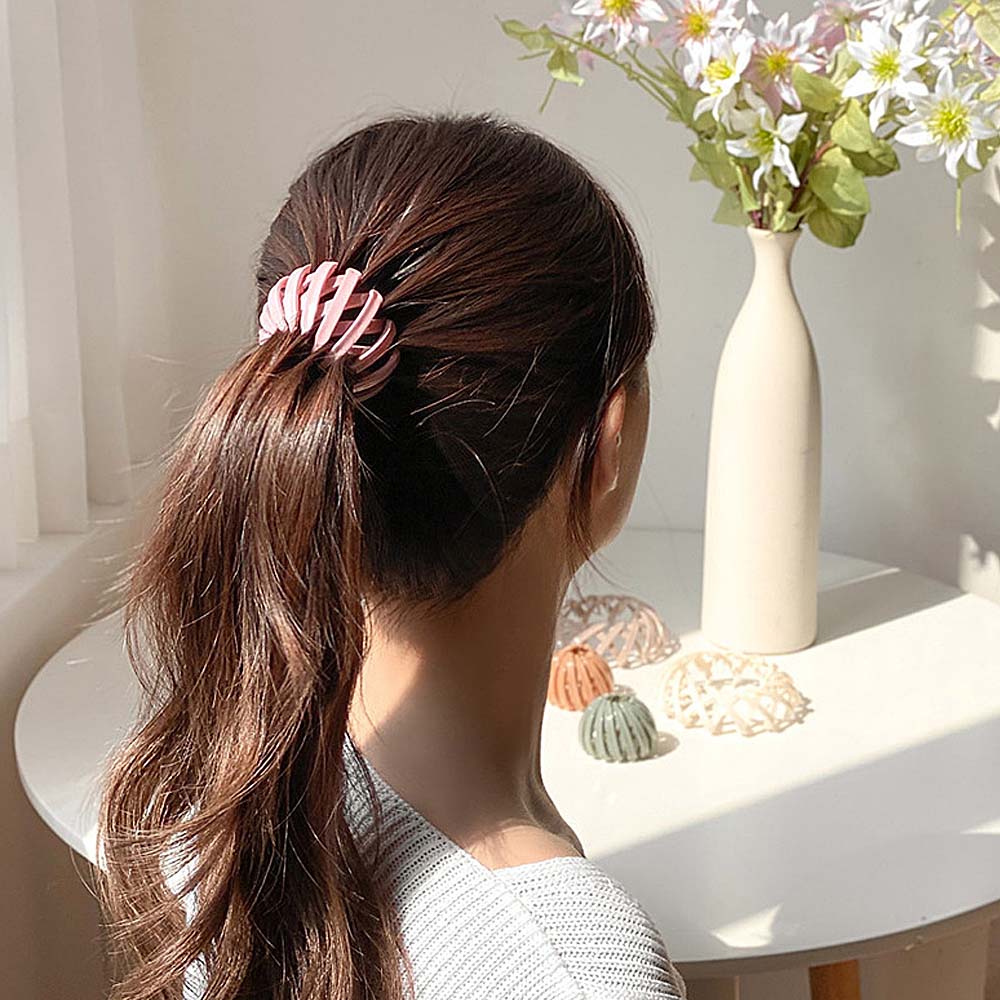 Kẹp Tóc Hình Tổ Chim Kiểu Vintage Đơn Giản Cho Nữ