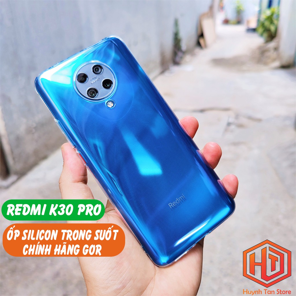 Ốp lưng redmi k40 k40 pro k30 k30 pro k40 gaming poco f3 silicon trong suốt chính hãng GOR bảo vệ camera huỳnh tân store
