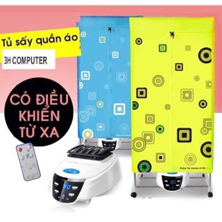 Tủ sấy quần áo có điều khiển từ xa