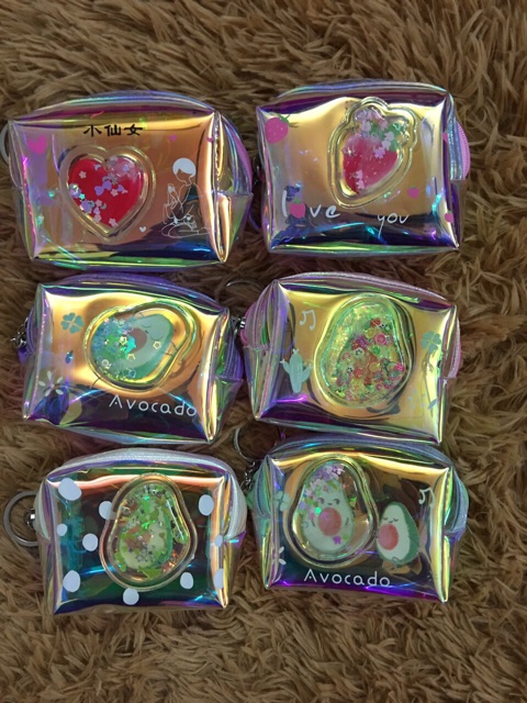 Ví móc bóng bơ đào dâu