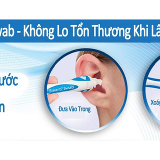 DỤNG CỤ LẤY RÁY TAI SMART SWAB