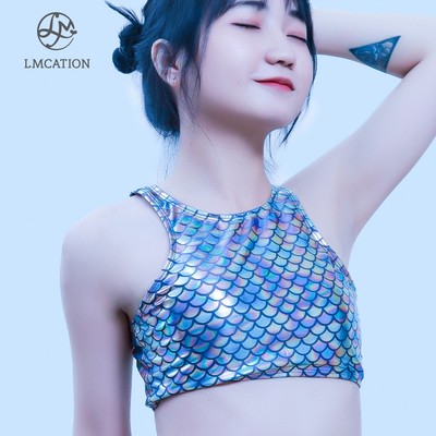 Áo Bikini Thể Thao Nữ LMcation Lena - Màu Cầu Vồng