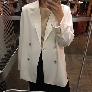 [SẴN] – Áo Blazer trắng (C128)
