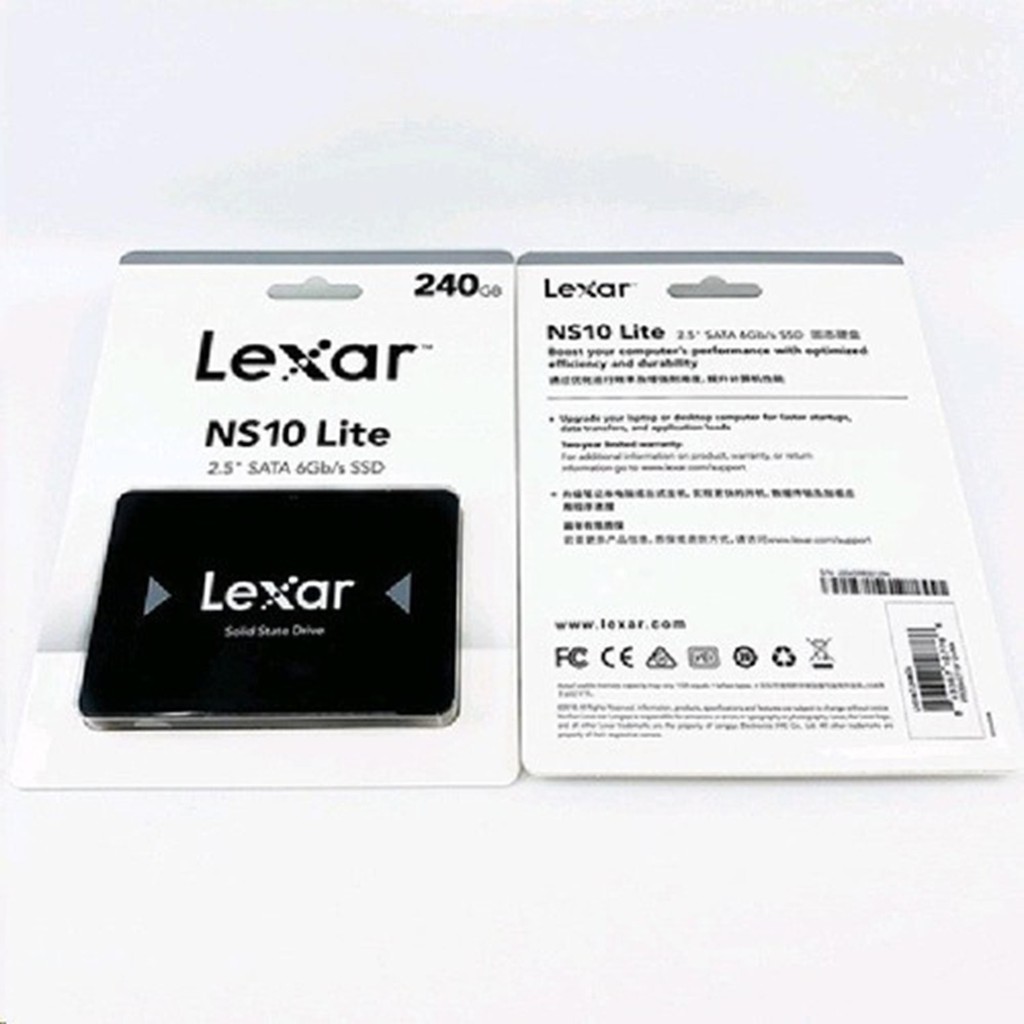 Ổ cứng SSD 240GB Lexar NS10 Lite 2.5-Inch SATA III - Bảo hành 3 năm