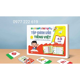 combo 10q tập đánh vần tiếng việt 100 trang  tặng bộ 40 thẻ