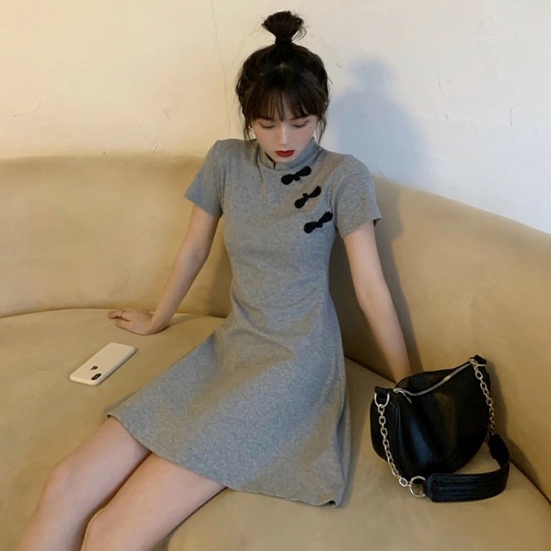 Đầm Ngắn Dáng Chữ A Thiết Kế Mới Xinh Xắn Thời Trang Dành Cho Nữ