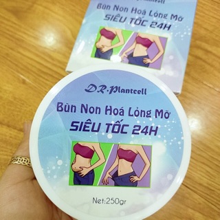 Kem tan mỡ bụng 24h cao cấp Bùn non hoá lỏng mỡ