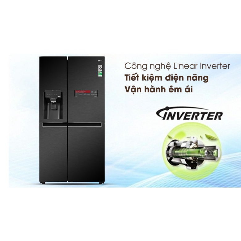 Tủ Lạnh SBS LG GR-D247MC 668 Lít Inverter