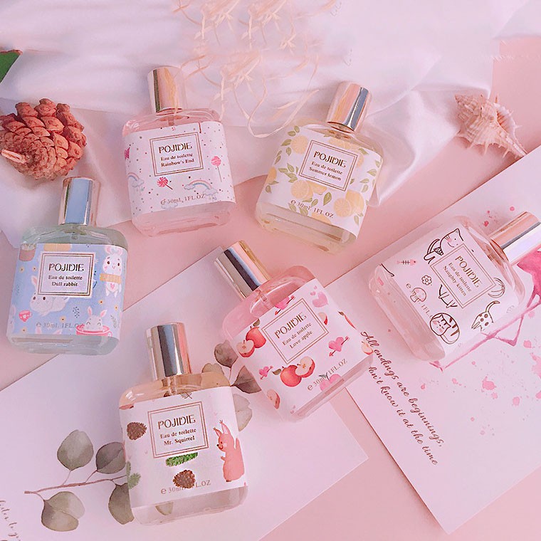 [RẺ VÔ ĐỐI] Nước Hoa Trái Cây - Hương Hoa POJIDIE Nội Địa Trung Siêu Hot Đủ 6 Mùi (30ml) | BigBuy360 - bigbuy360.vn