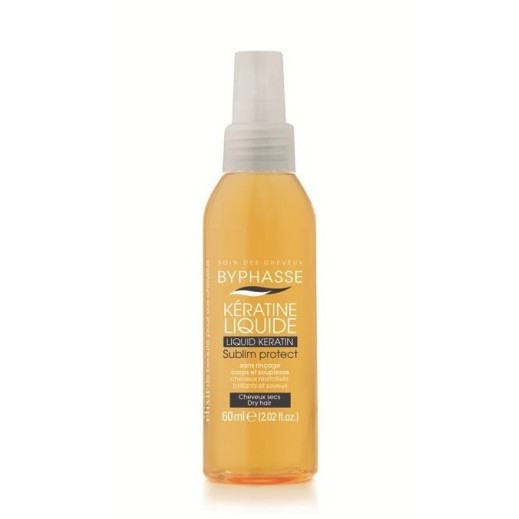 Xịt dưỡng tóc Byphasse Keratine Liquide Dry hair 60ml Ouibeaute