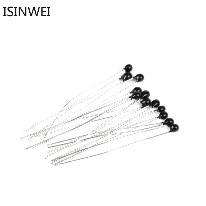 Bộ 20 điện trở nhiệt cảm biến nhiệt độ NTC MF52 B 3950 103 10K ohm 1% thiết kế tiện dụng