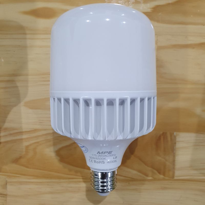 Bóng Đèn Led MPE LB-30T 30W Thân nhôm - Ánh Sáng trắng