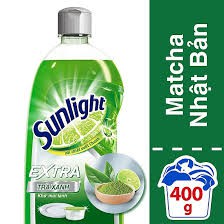 Nước rửa chén Sunlight Trà Nhật chai 400g