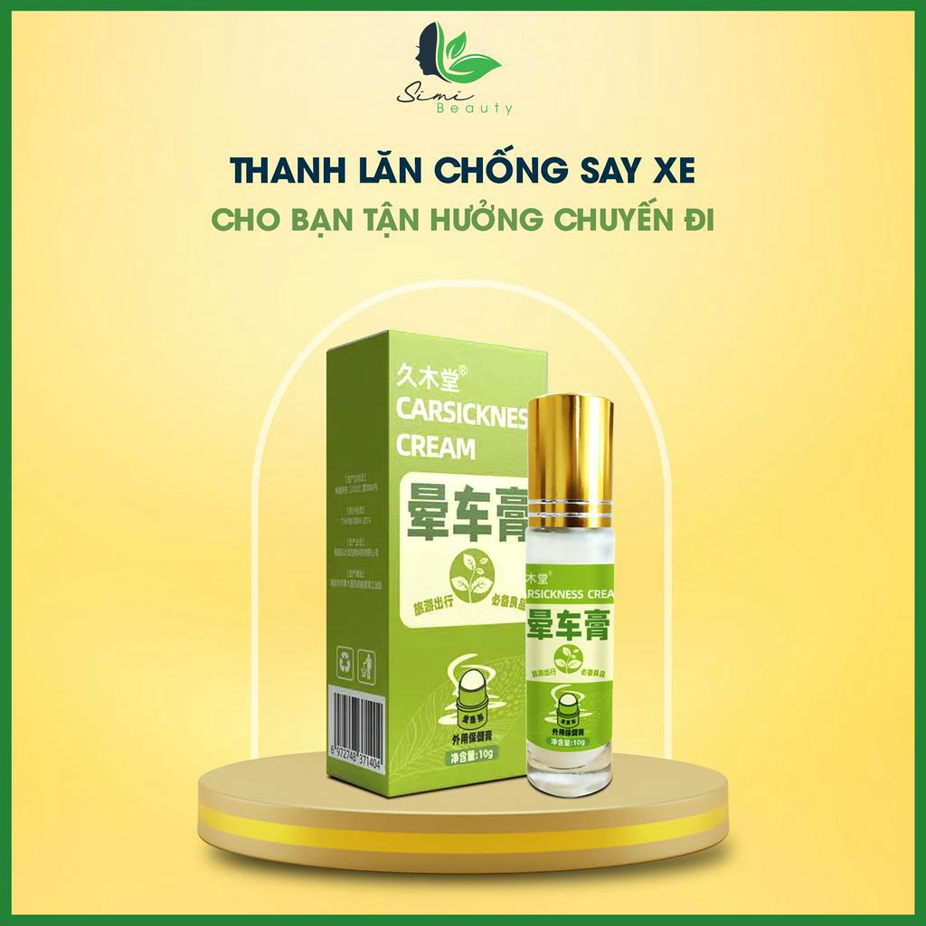Thanh lăn thảo dược chống say xe ngăn ngừa buồn nôn, giảm đau đầu, giữ cho tinh thần luôn tỉnh táo