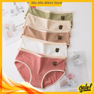 Quần Lót Nữ ♥️FREESHIP♥️ Quần Lót Nữ Cotton Happy Girl Mịn Chất Lượng Cao Cấp ( Được Chọn Màu ) Miu Miu Store