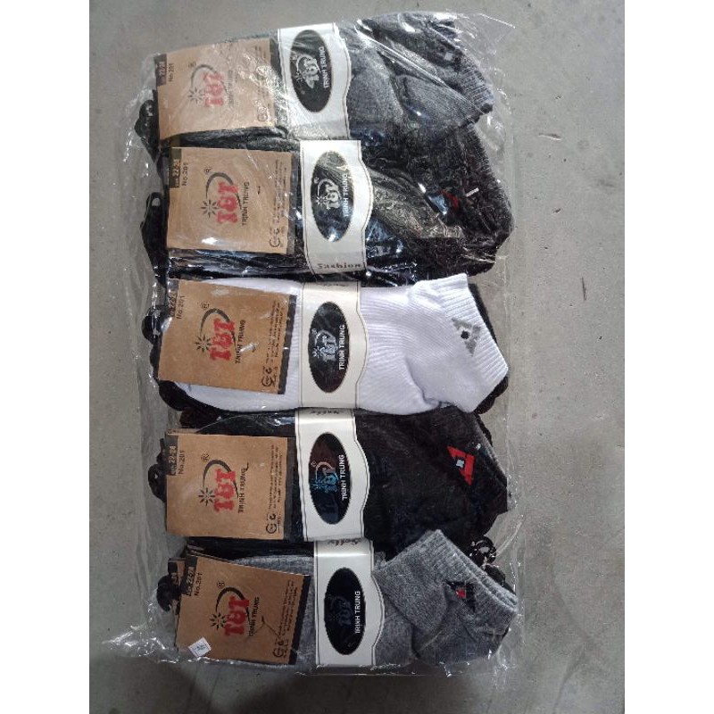 sỉ 50 đôi tất nam cổ ngắn đẹp TC