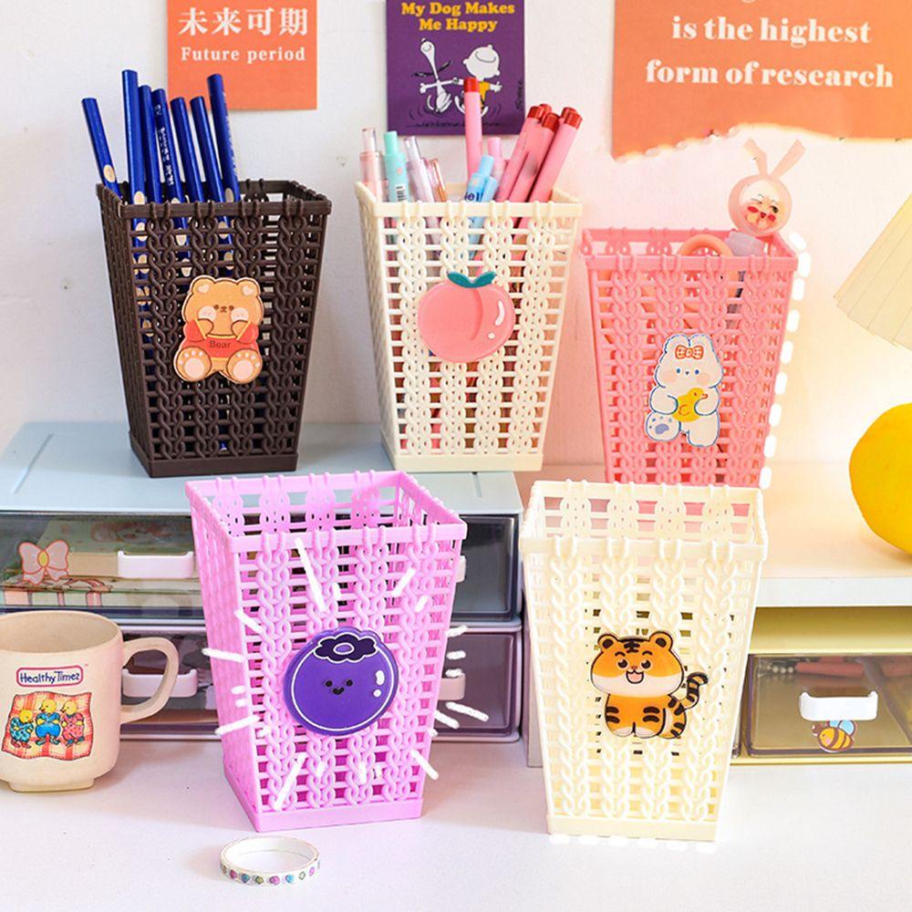 Giá Đỡ Bút Để Bàn Văn Phòng Phẩm Sức Chứa Lớn Tiện Lợi