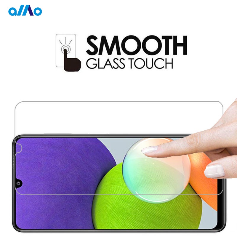 Set 2 kính cường lực 9D bảo vệ màn hình chất lượng cao dành cho Samsung Galaxy A22 4G A22 5G