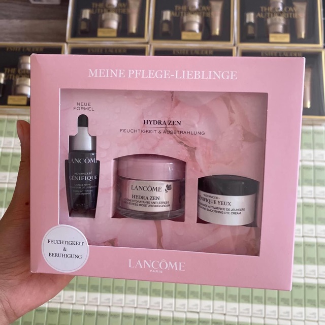(Date mới-Đủ Bill) set Lancome dưỡng da Hydra Zen