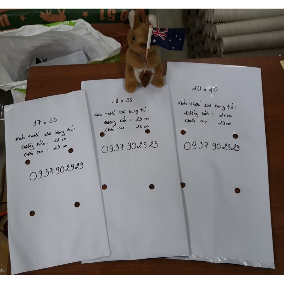 TÚI TRỒNG CÂY NILONG 2 DA SIÊU BỀN