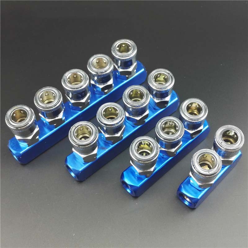 Đầu Nối Nén Khí 1/4 Tháo Lắp Nhanh Đa Năng