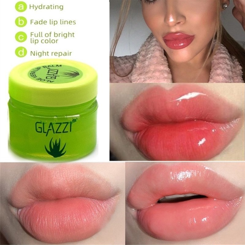 Mặt Nạ Môi Lô Hội Tự Nhiên Dưỡng Ẩm Chống Khô Tẩy Tế Bào Chết