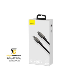 Cáp sạc nhanh 100W Baseus 2 đầu Type-C to Type-C