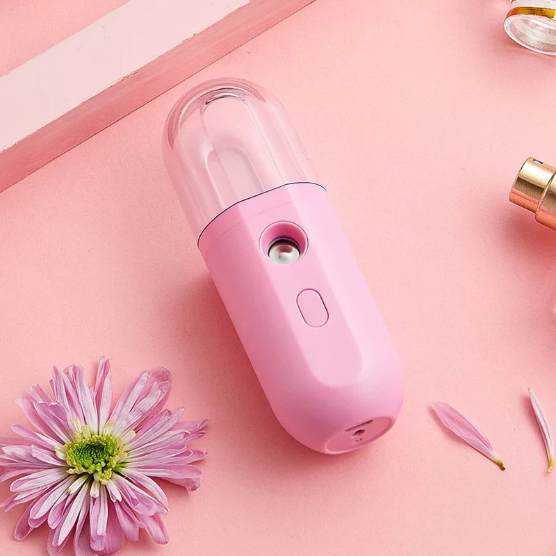 Nano Spray Moisturizer Portable Seasonal Facial Moisturizing and Humidifying Sprayer Portable Rechargeable Small Humidifying Artifact