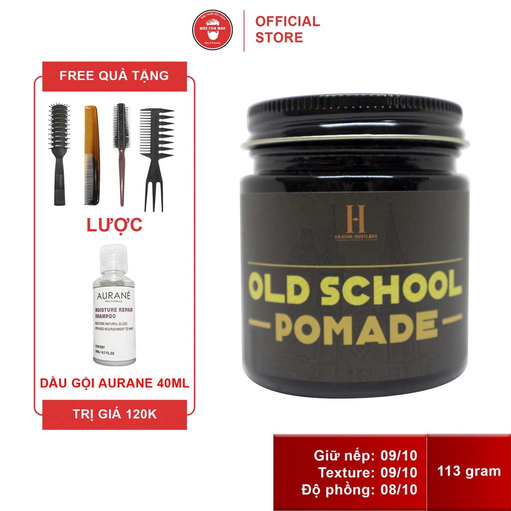 Sáp Vuốt Tóc Old School Pomade