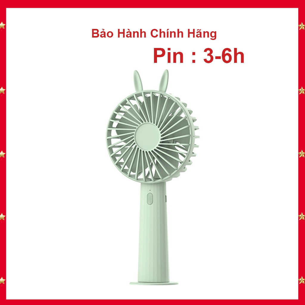 [ 6h SỬ DỤNG] Quạt Mini Sạc Tích Điện Cao Cấp Đảm Bảo An Toàn Khi Sử Dụng