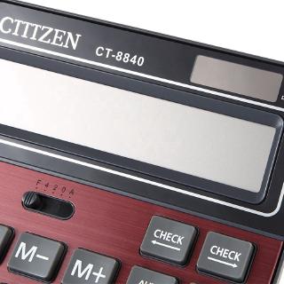 Electronic Desktop Calculator Ct-8840 with 14 Digit Large Display Solar Battery Multi-Function Office Calculator