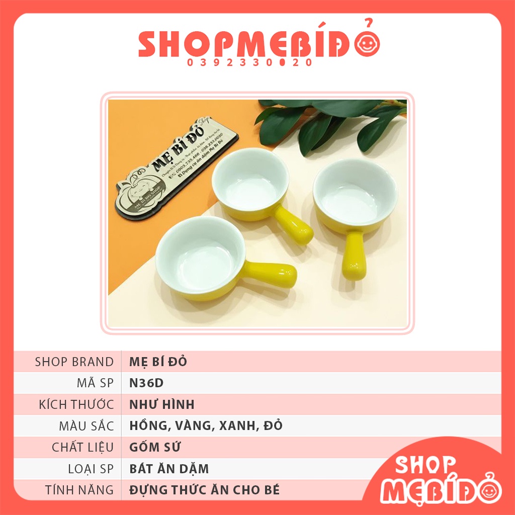 Bát Gáo Gốm Sứ Cho Bé Ăn Dặm Kiểu Nhật 80ml