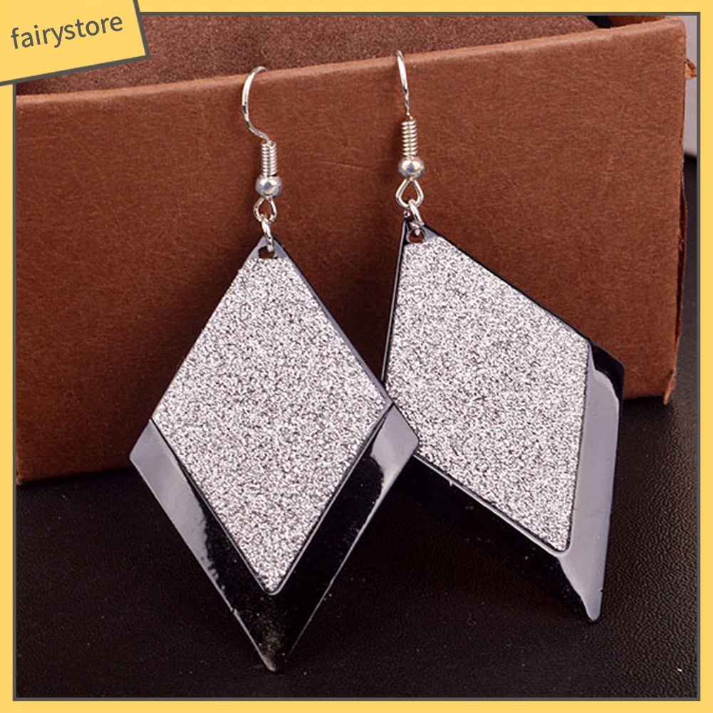 Khuyên tai kiểu dáng hình học thòi trang cho nữ