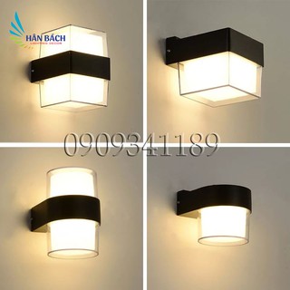 Đèn Led treo tường gắn tường ngoài trời trong nhà(Vuông, Tròn)
