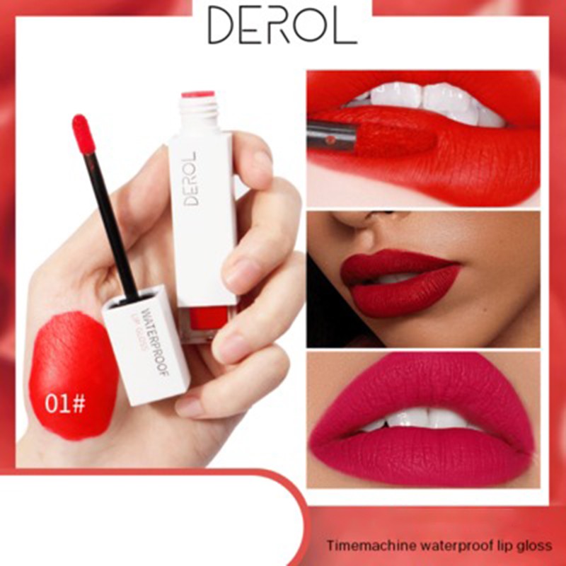 (Hàng Mới Về) Son Môi Derol Dạng Lỏng Lâu Trôi Chống Thấm Nước Giữ Màu Lên Đến 24 Giờ 08 | BigBuy360 - bigbuy360.vn