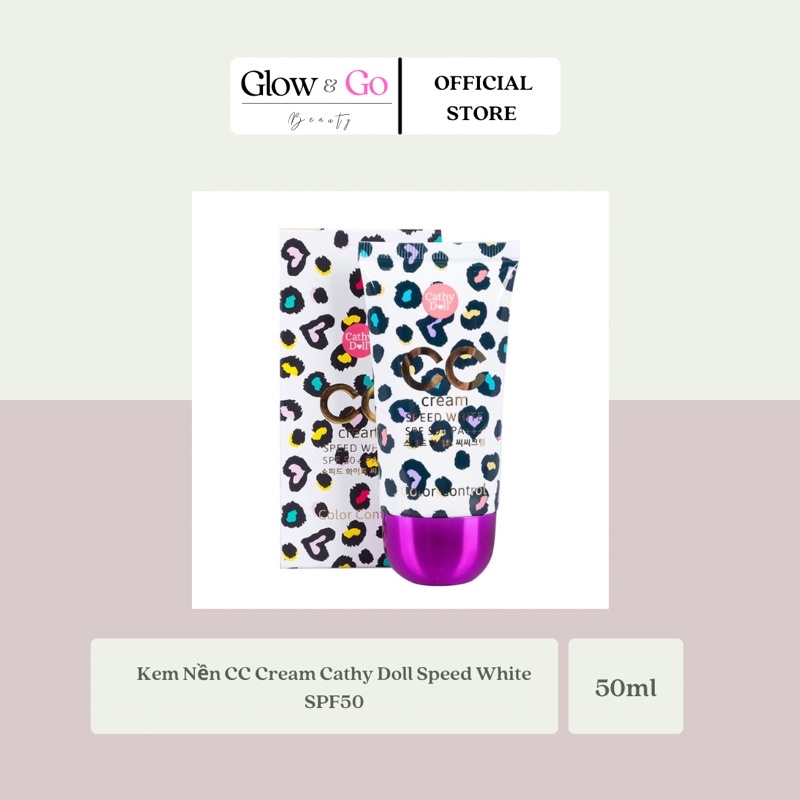 Kem Nền CC Cream Cathy Doll Speed White SPF500 50ml