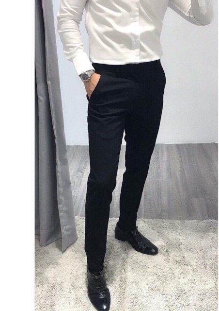 Quần âu nam form slim ôm ống nhẹ cao cấp VNXK | BigBuy360 - bigbuy360.vn