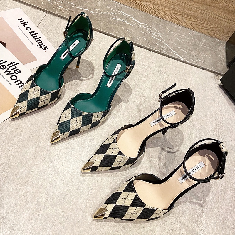 Giày Cao Gót Mũi Nhọn Thời Trang Quyến Rũ Cho Nữ