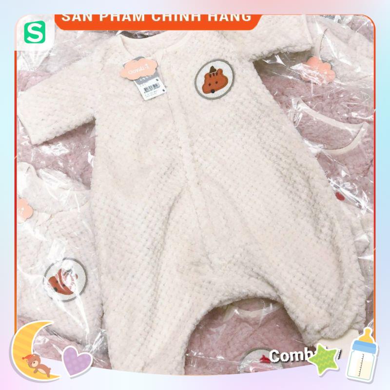 Túi ngủ lông tay dài cho bé Cordi Made in Korea