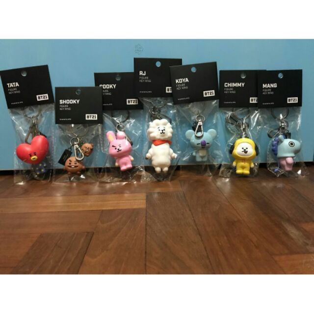 Figure key ring BT21.