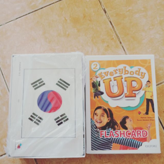 Thẻ Flashcard Everybody Up (khổ A5 in 2 mặt)